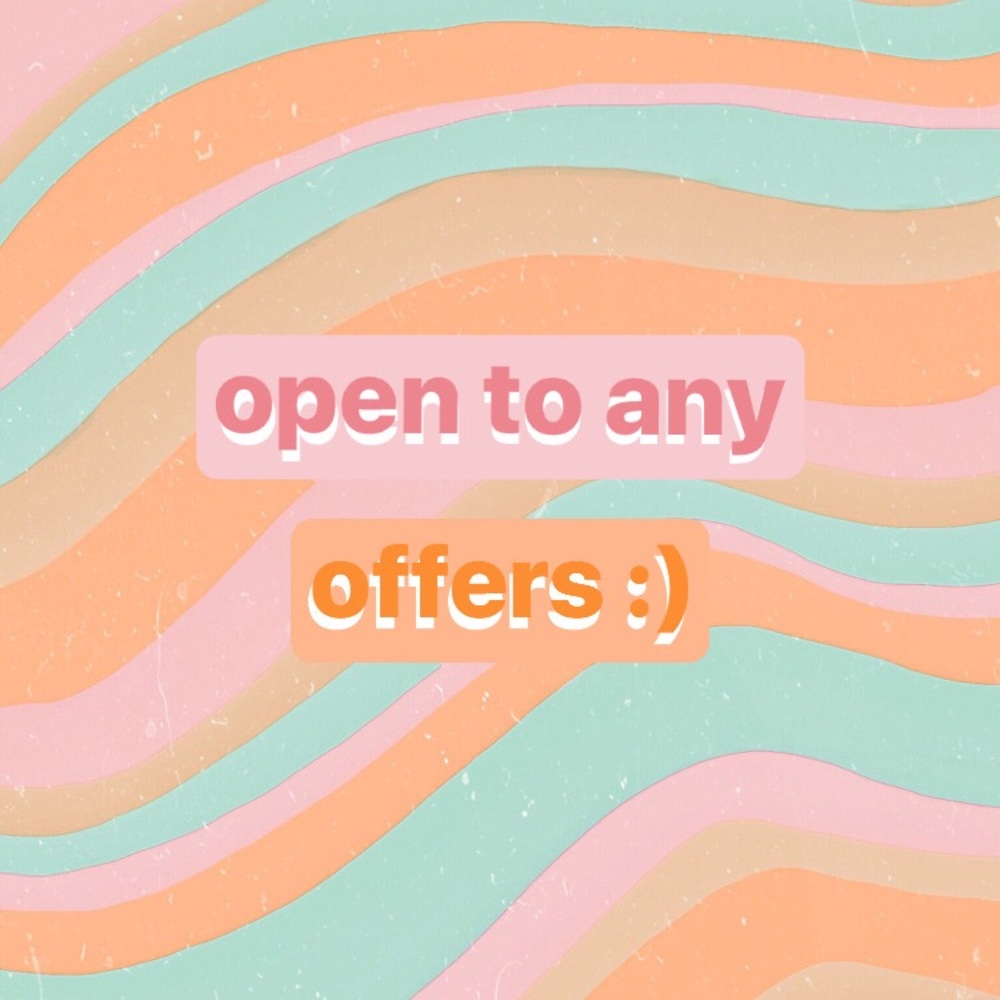 OPEN TO OFFERS